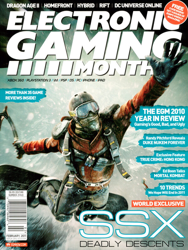 Electronic Gaming Monthly Issue 244 (February 2011) cover